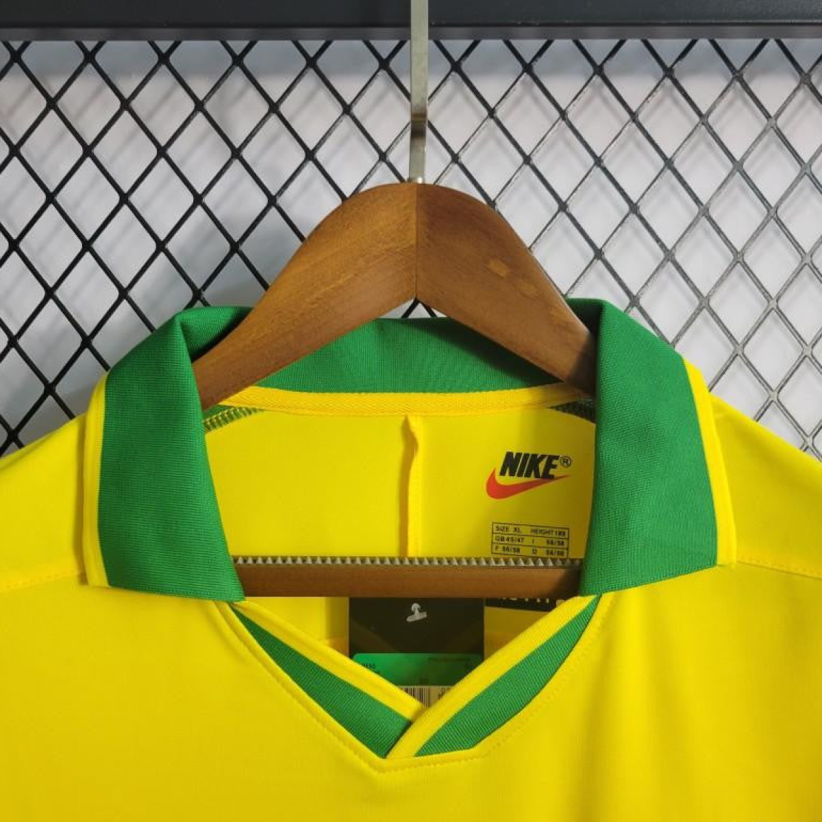 Retro1997 Brazil Home Jersey