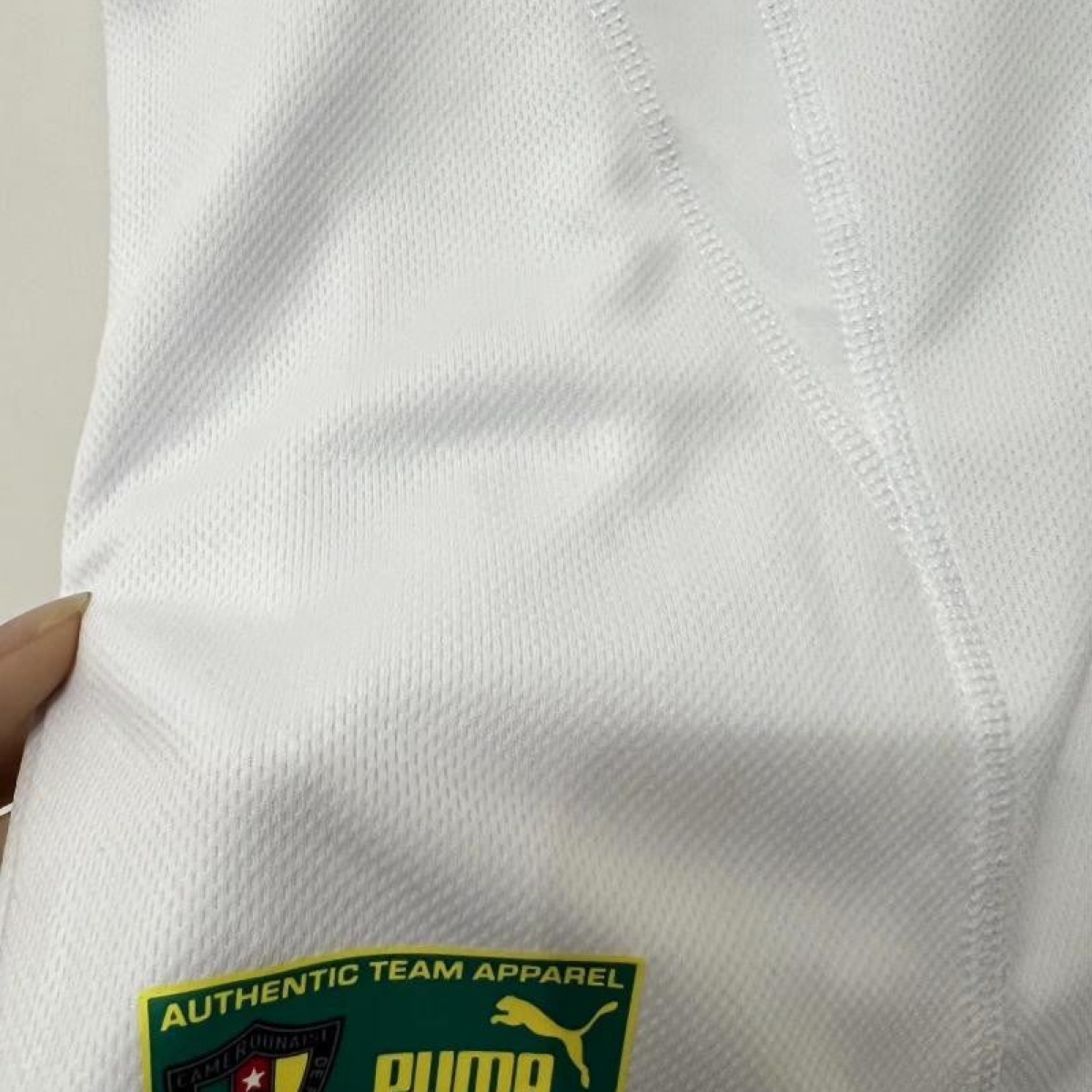 Retro 2002 Cameroon White Jersey