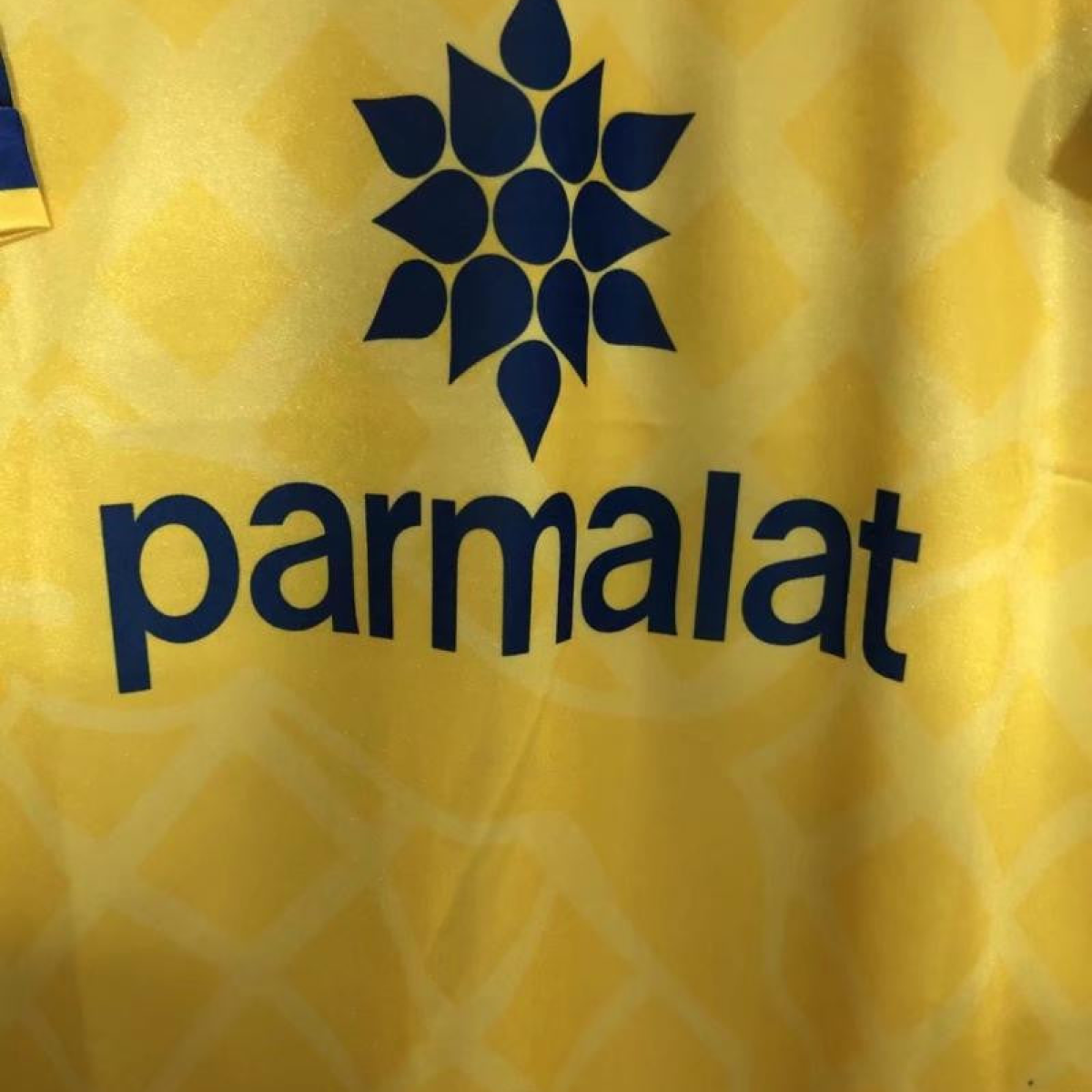 Retro 95/97 Parma Away Yellow Soccer Jersey