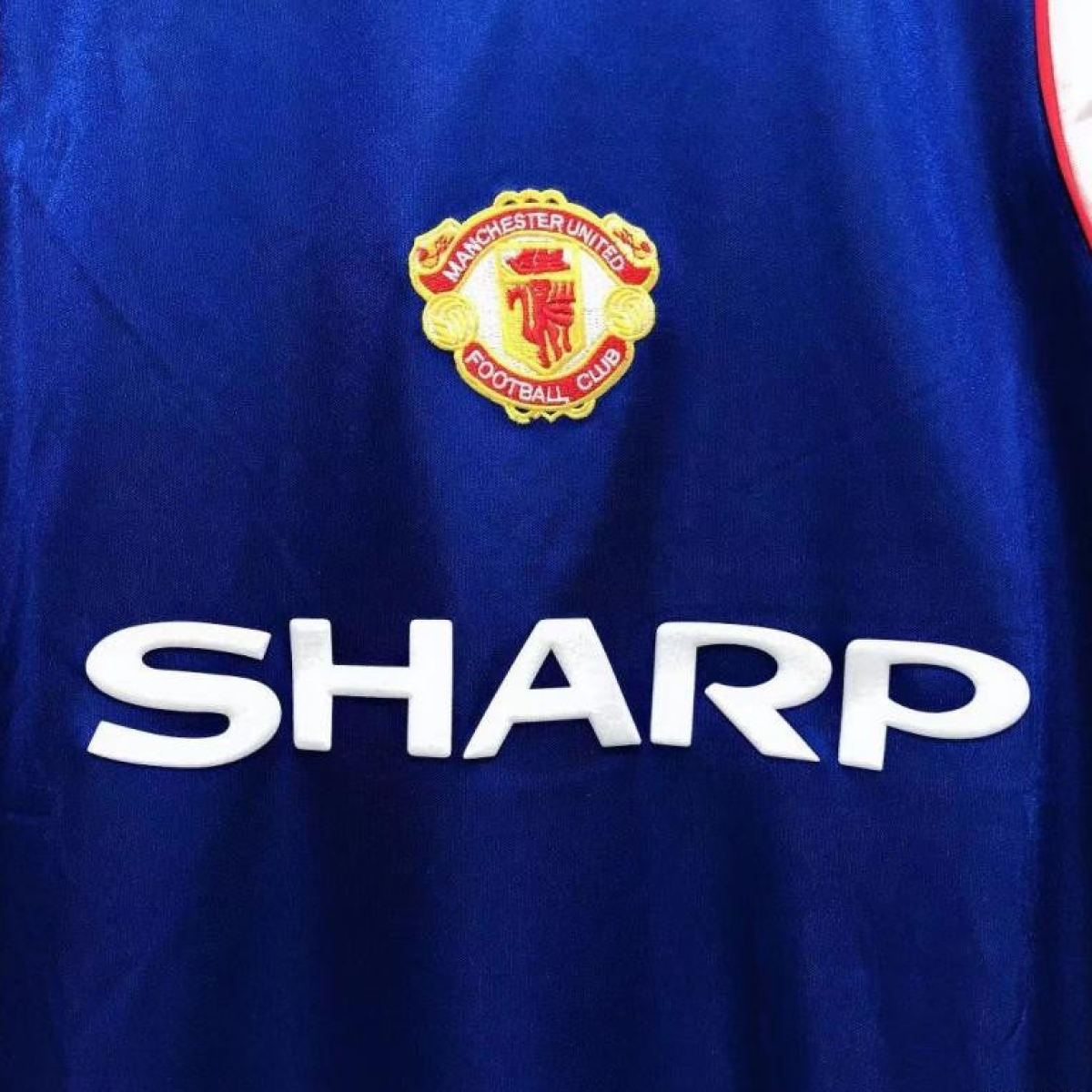 Retro 84/85 Manchester United Away Soccer Jersey