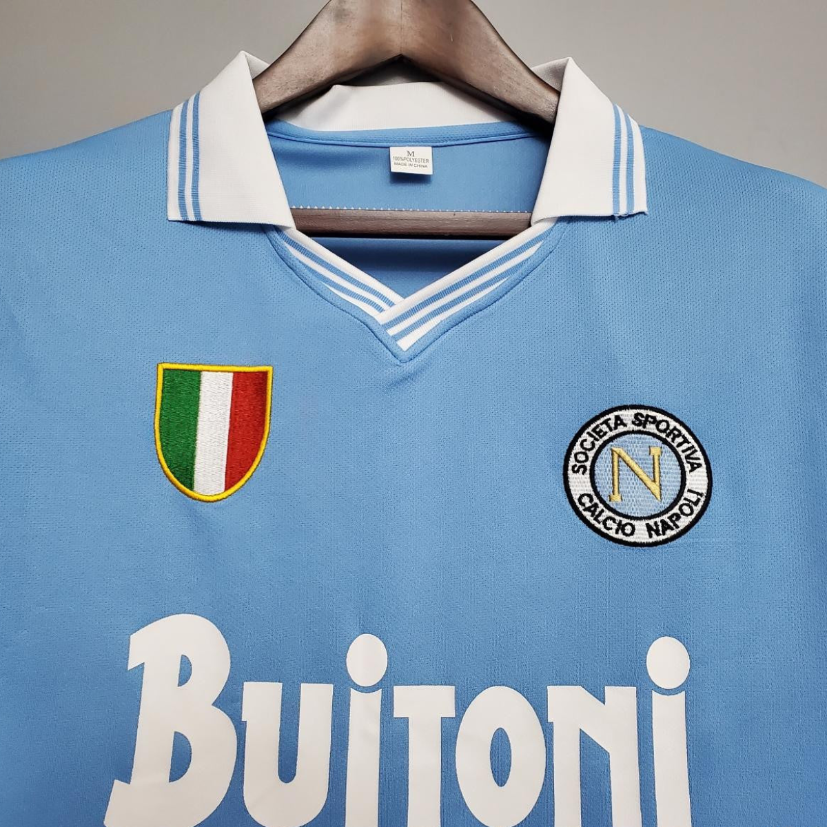 Retro Napoli 86/87 home Soccer Jersey