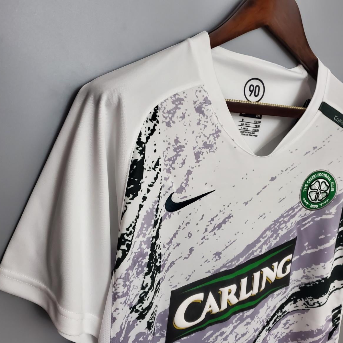 Retro 07/08 Celtic away white Soccer Jersey
