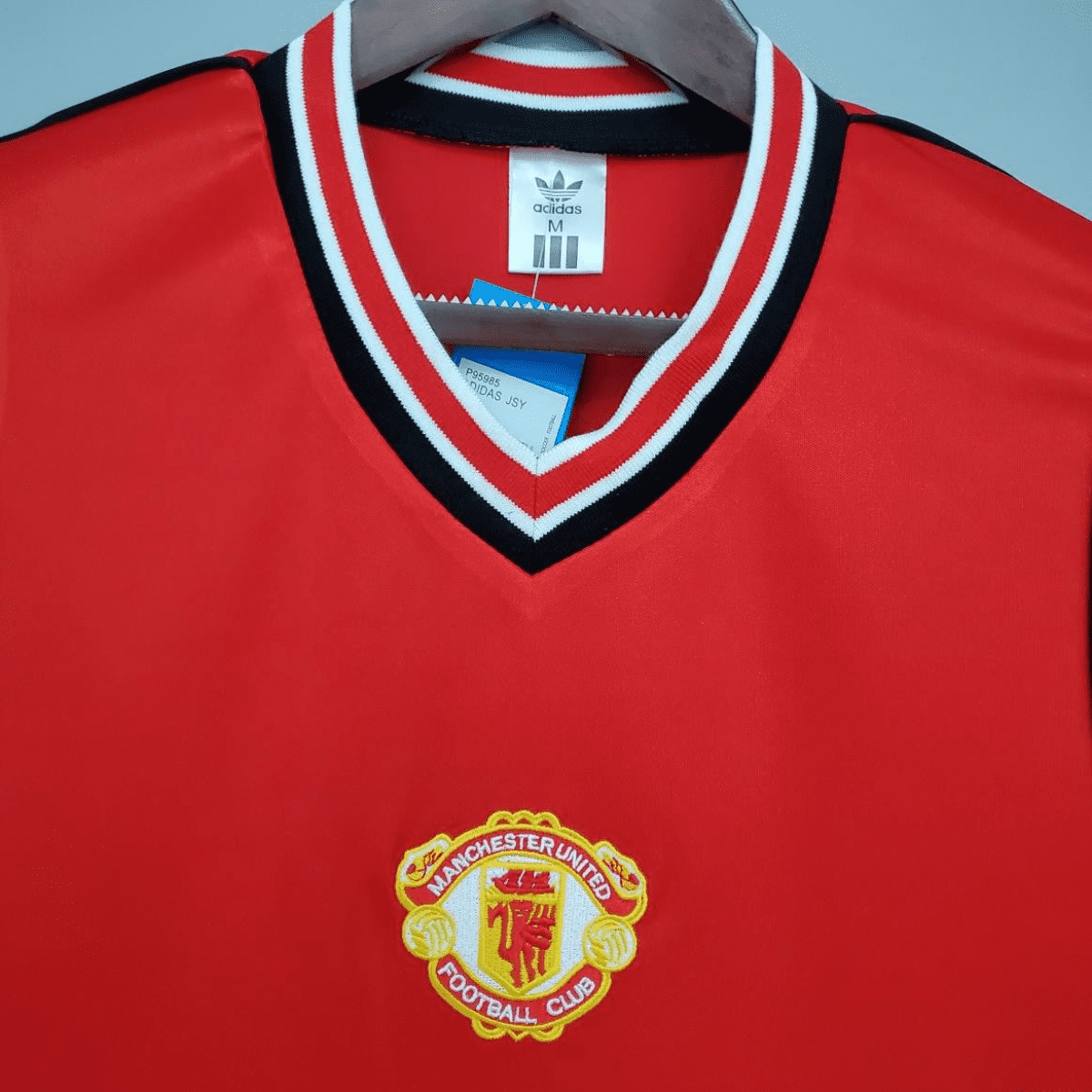 Retro Manchester United 85/86 home Soccer Jersey