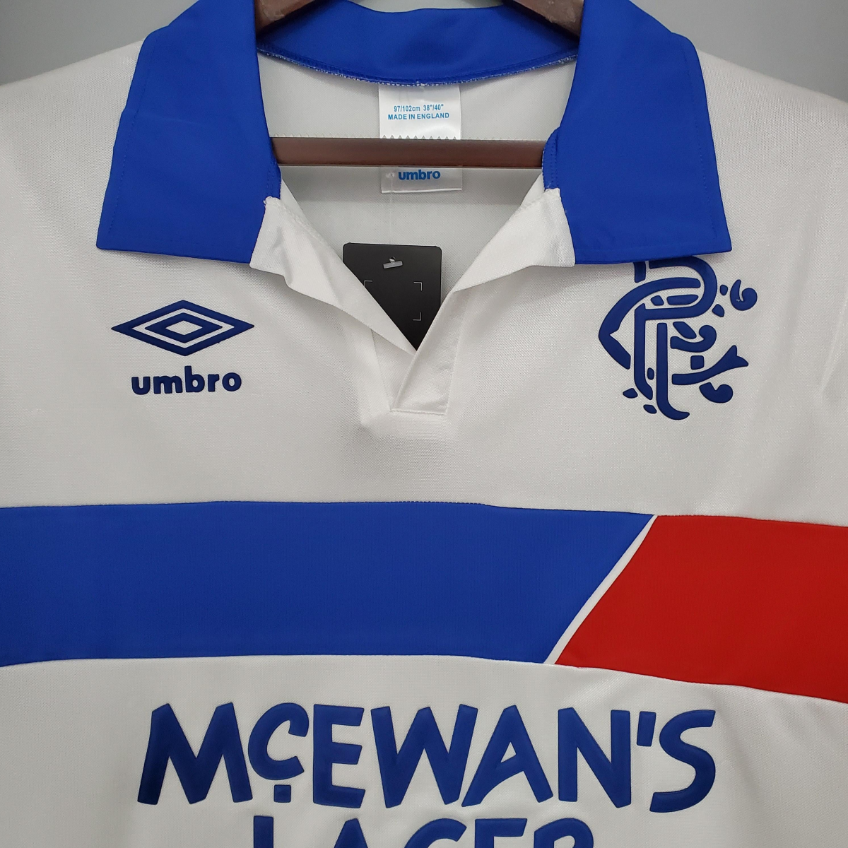 Retro Rangers 1994 away Soccer Jersey