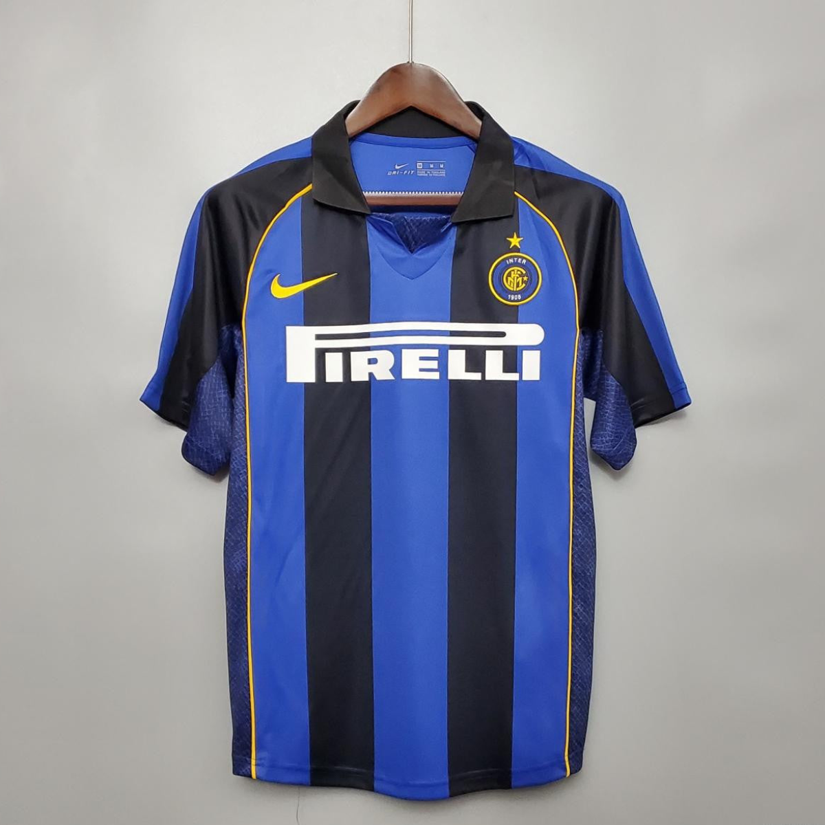 Retro 01/02 Inter Milan home Soccer Jersey
