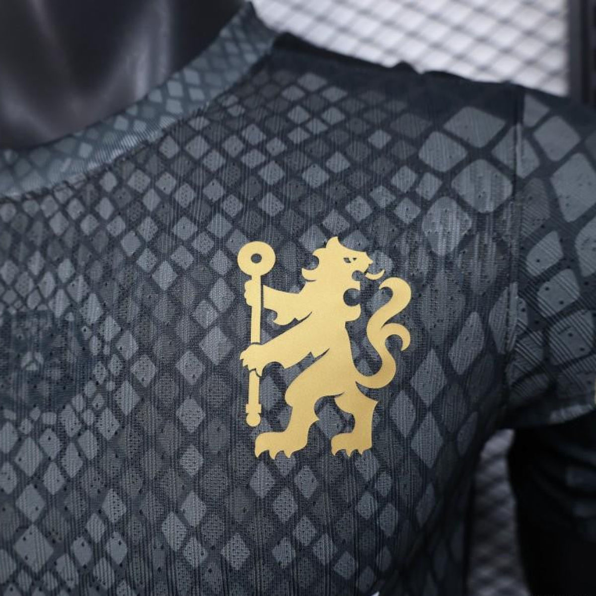 Player Version 25/26 Chelsea Bingx Black with Snake Pattern Design Jersey