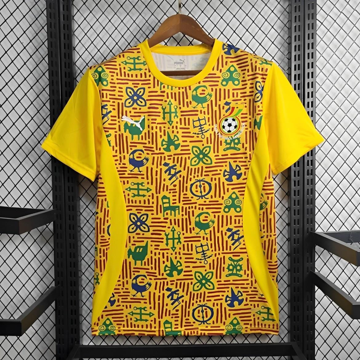 2024 Ghana Yellow Training Jersey