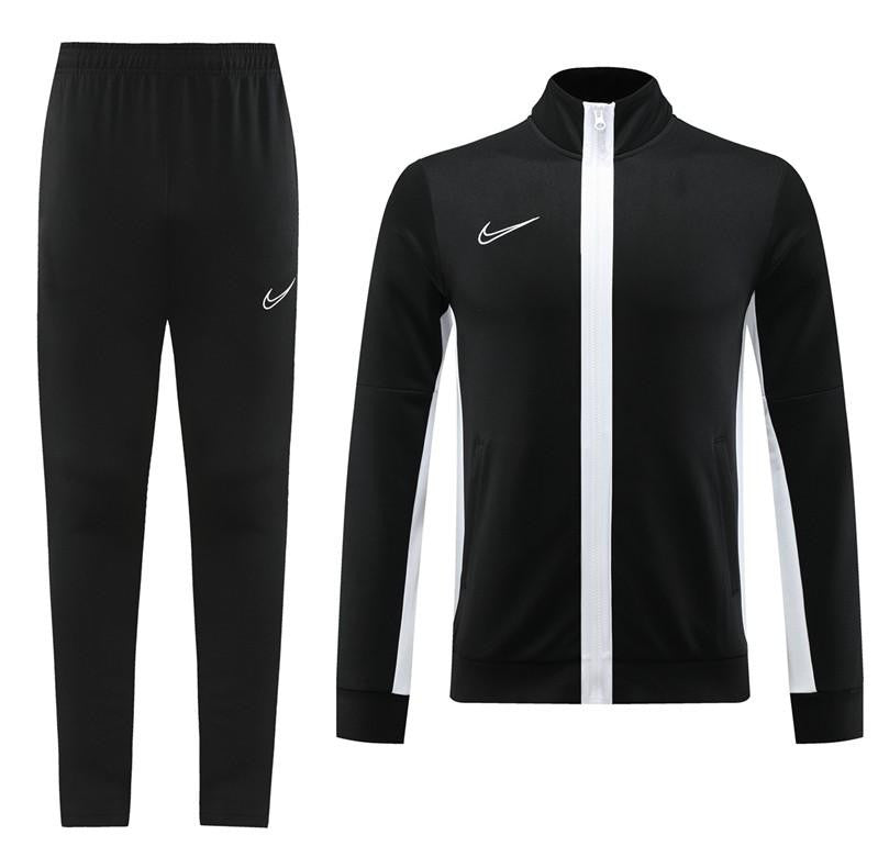 2023 Nike Black Full Zipper Jacket +Pants