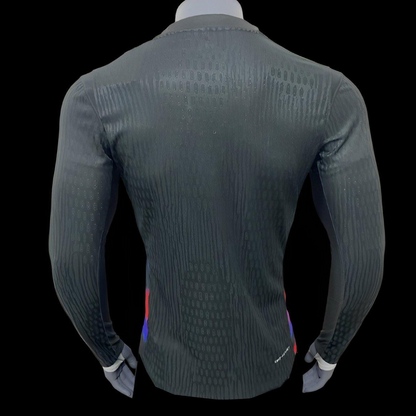 Player Version 2025 England Away Long Sleeve Jeresy