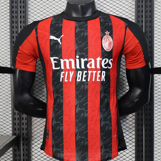 Player Version 25/26 AC Milan Home Jersey