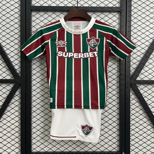 25/26 Kids Fluminense Home Size 16-28 Jersey