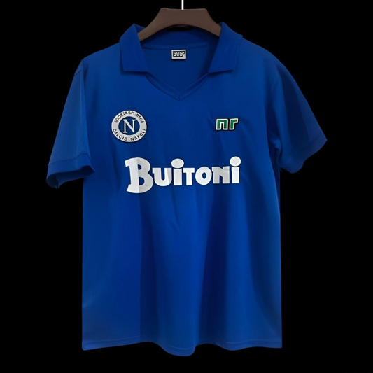 Retro 85/86 Napoli Home Jersey