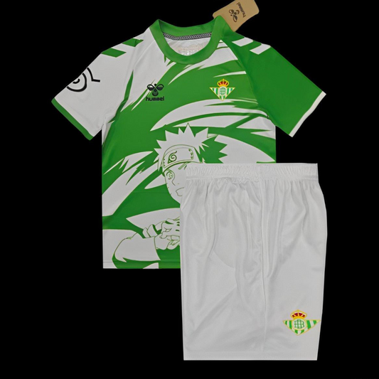 25/26 Kids Real Betis Naruto Inspired Jersey
