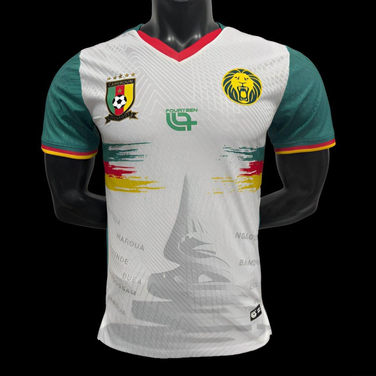 Player Version 2025 Cameroon Third White Jersey