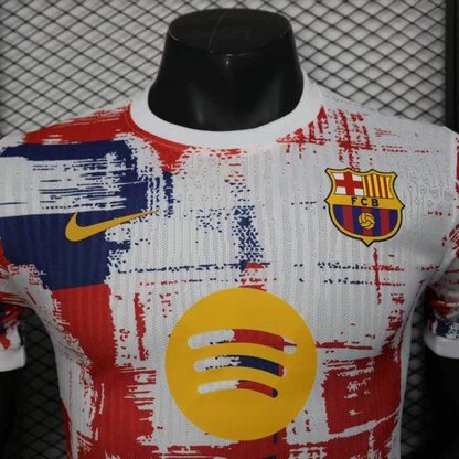 25/26 Player Version Barcelona Artistic Graffiti Limited Edition Jersey