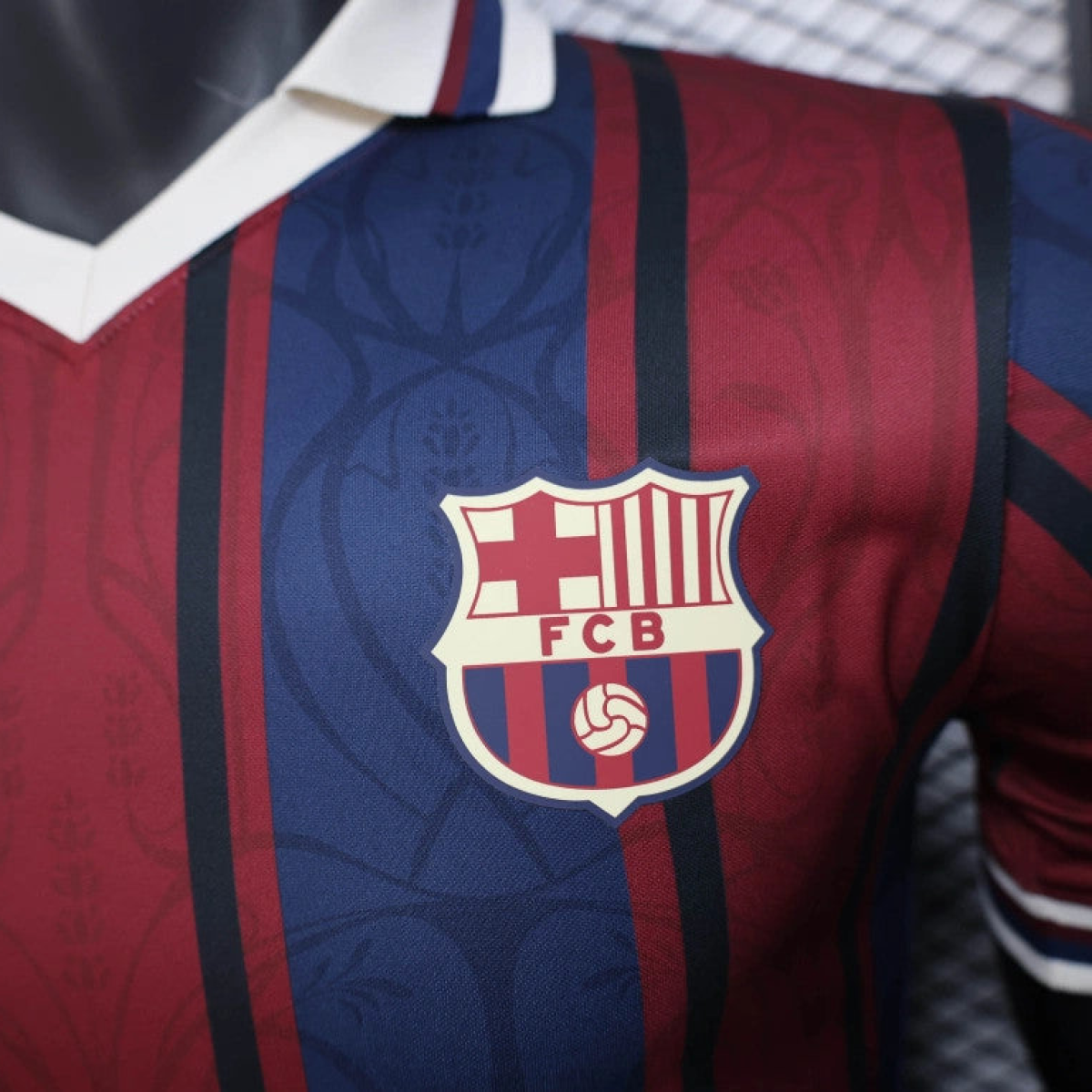 25/26 Player Version Modernist FC Barcelona Polo Jersey