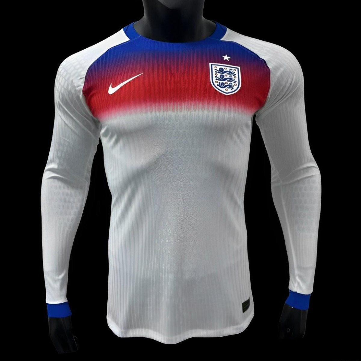 Player Version 2025 England Home Long Sleeve Jersey
