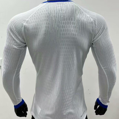 Player Version 2025 England Home Long Sleeve Jersey