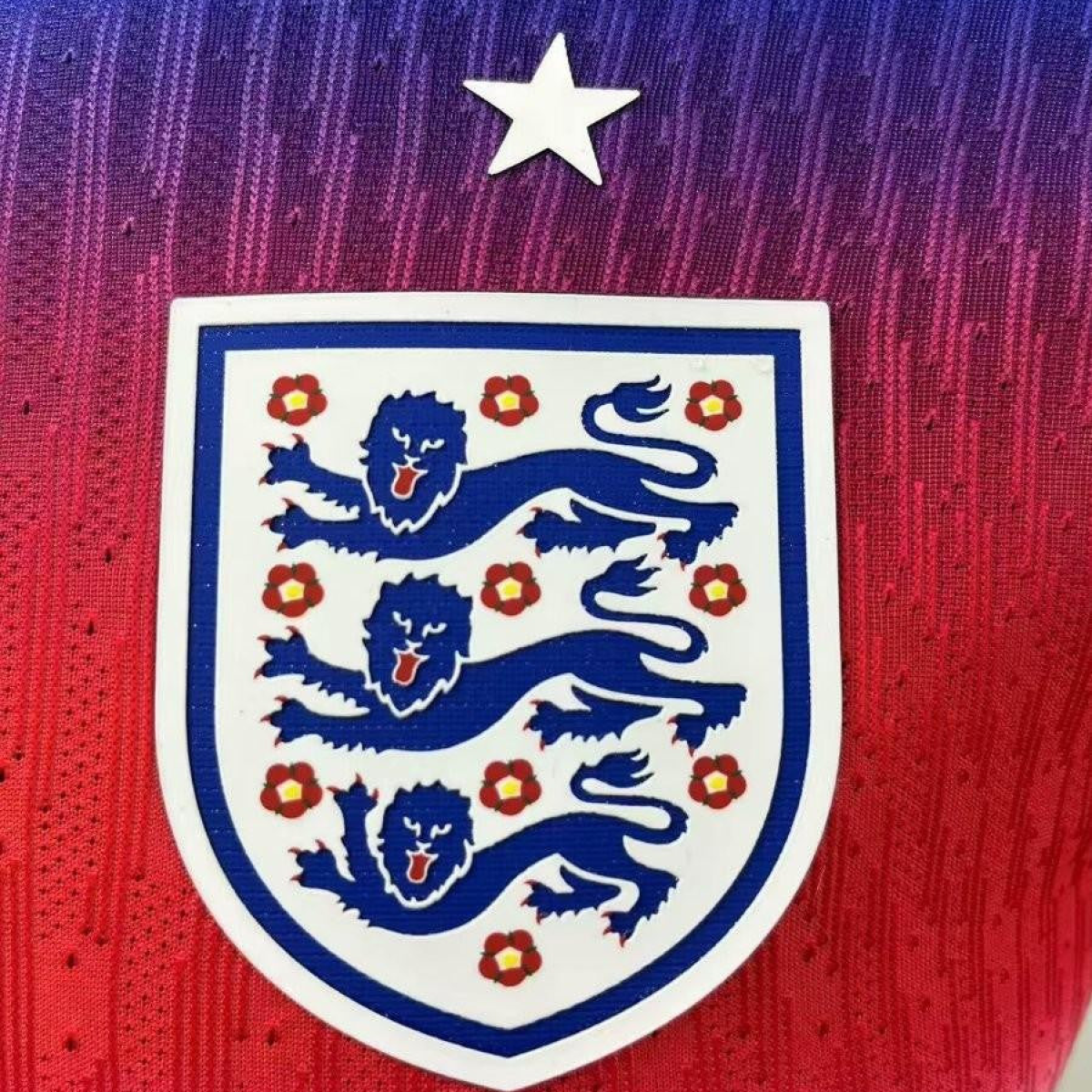 Player Version 2025 England Home Long Sleeve Jersey