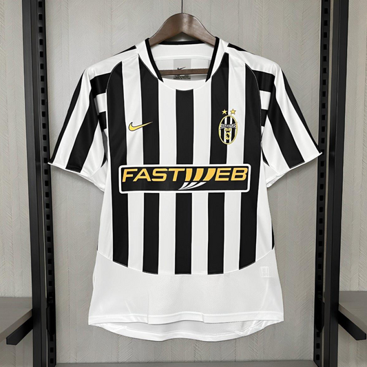 03/04 Retro Juventus Home Jersey