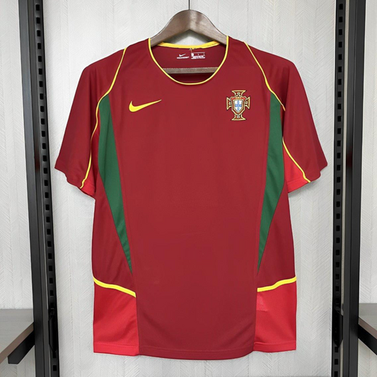 2002 Retro Portugal Home Jersey
