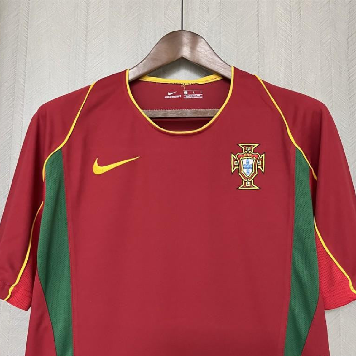 2002 Retro Portugal Home Jersey