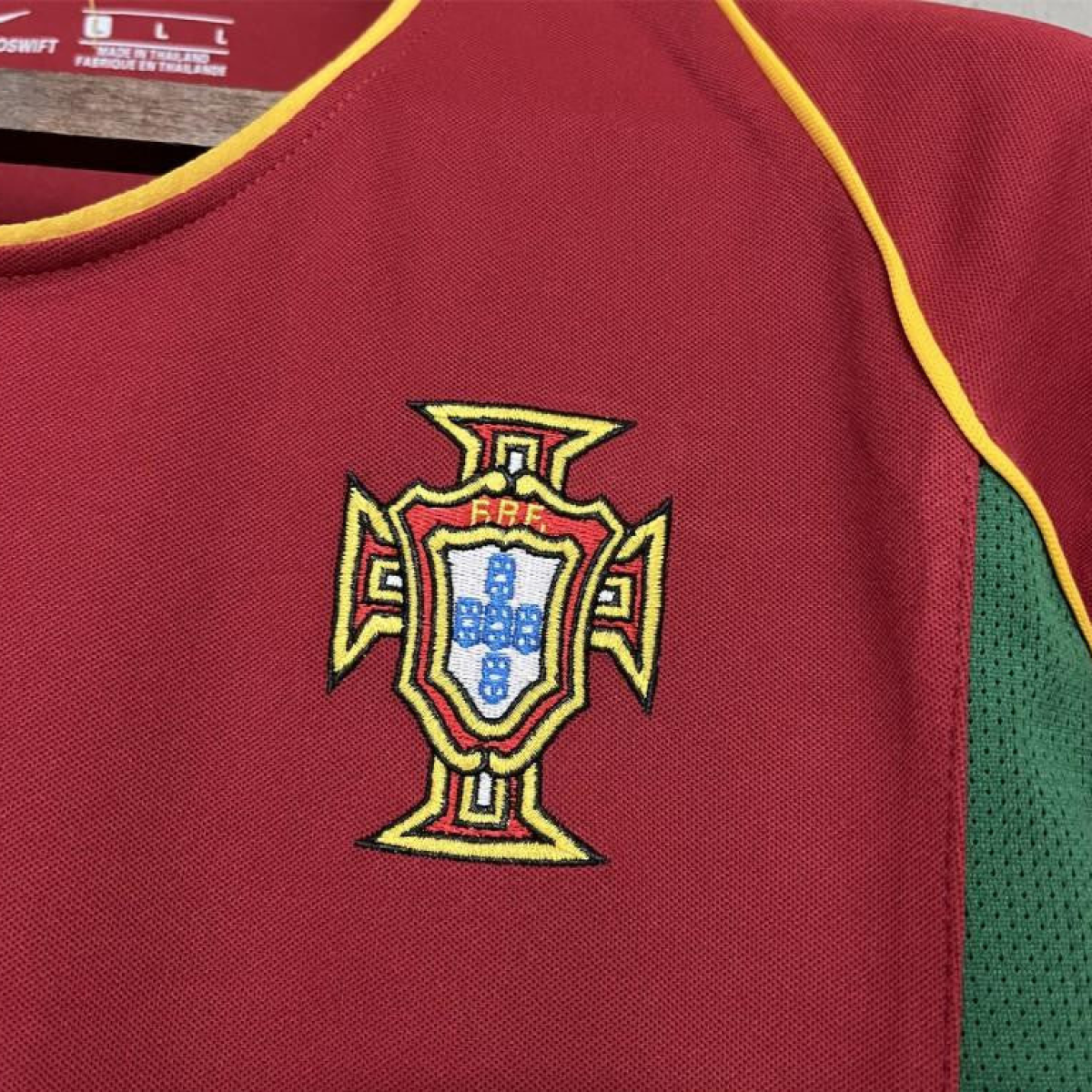 2002 Retro Portugal Home Jersey