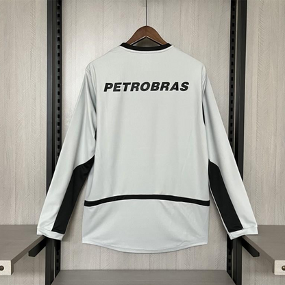 02/03 Retro Flamengo Grey Goalkeeper Long Sleeve Grey Jersey