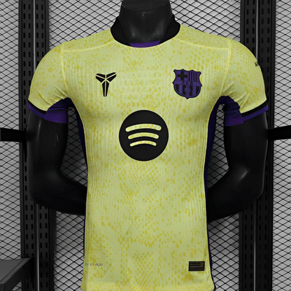 25/26 Player Version Barcelona Yellow 125Th Anniversary Jersey