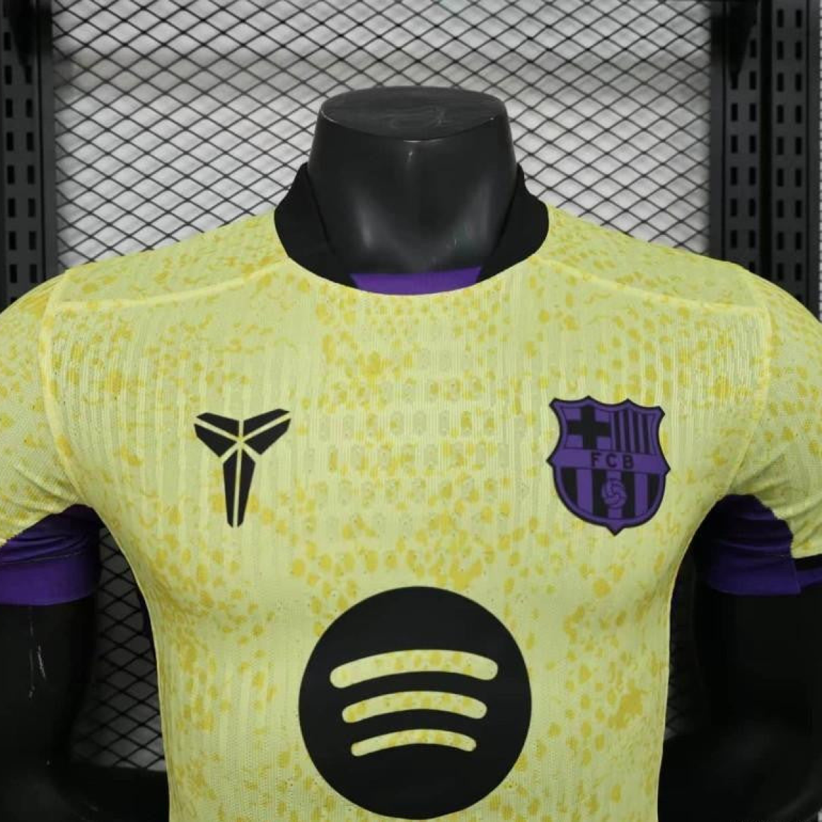 25/26 Player Version Barcelona Yellow 125Th Anniversary Jersey