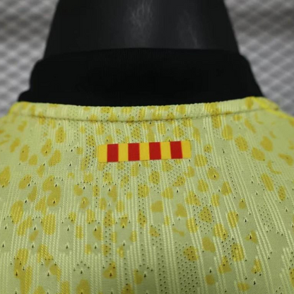 25/26 Player Version Barcelona Yellow 125Th Anniversary Jersey
