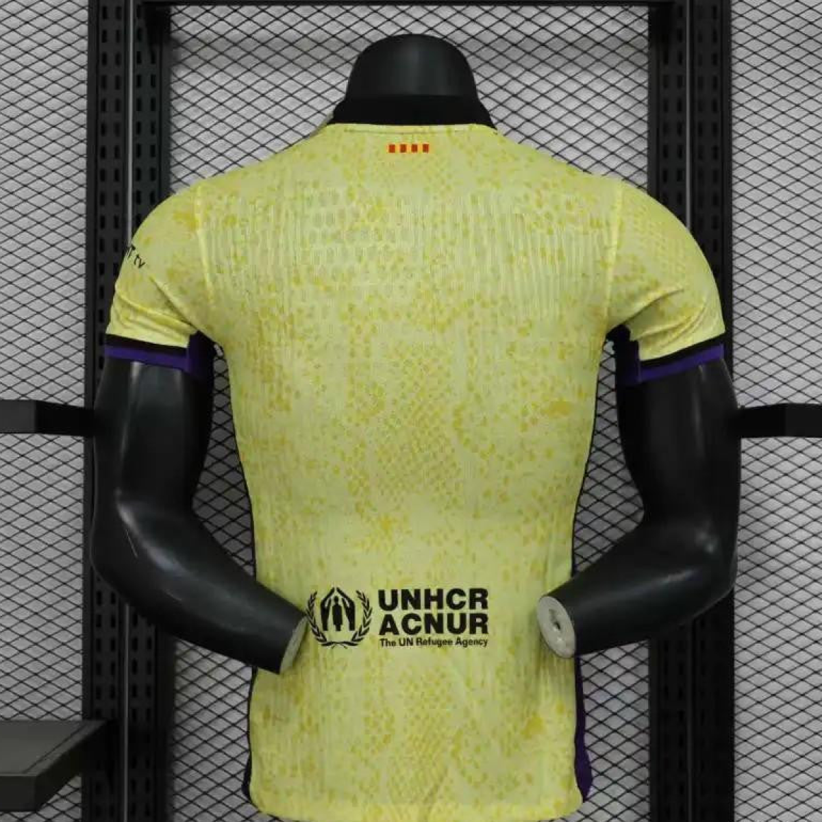 25/26 Player Version Barcelona Yellow 125Th Anniversary Jersey
