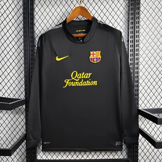 11/12 Retro Barcelona Away Long Sleeve Jersey