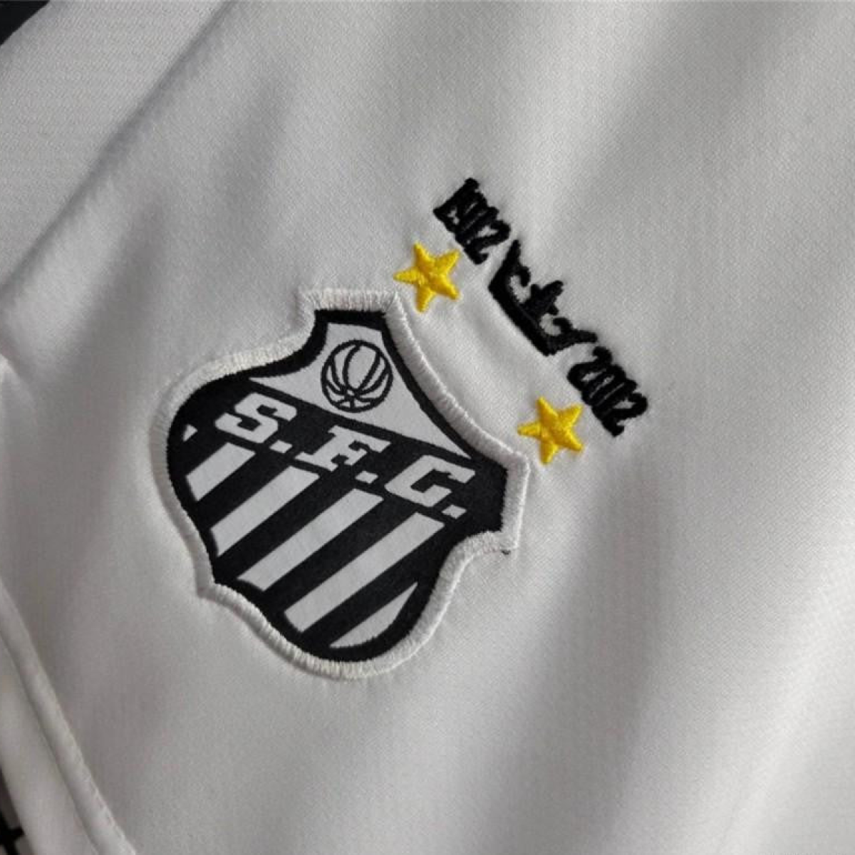 11/12 Retro Santos Home Shorts Jersey
