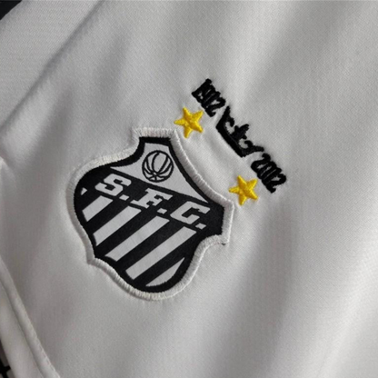 11/12 Retro Santos Home Shorts Jersey