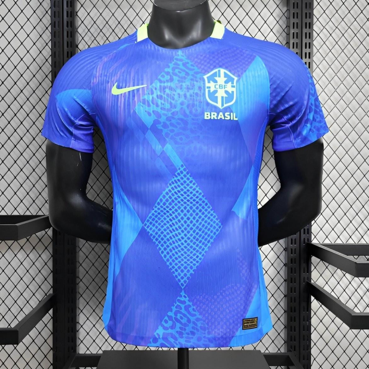 25/26 Player Version Brazil Blue Jersey