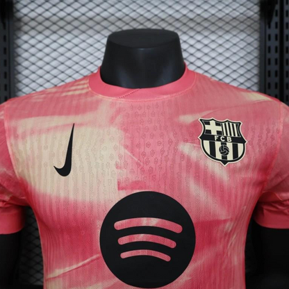 25/26 Player Version Barcelona 125th Anniversary Pink Special Edition Jersey