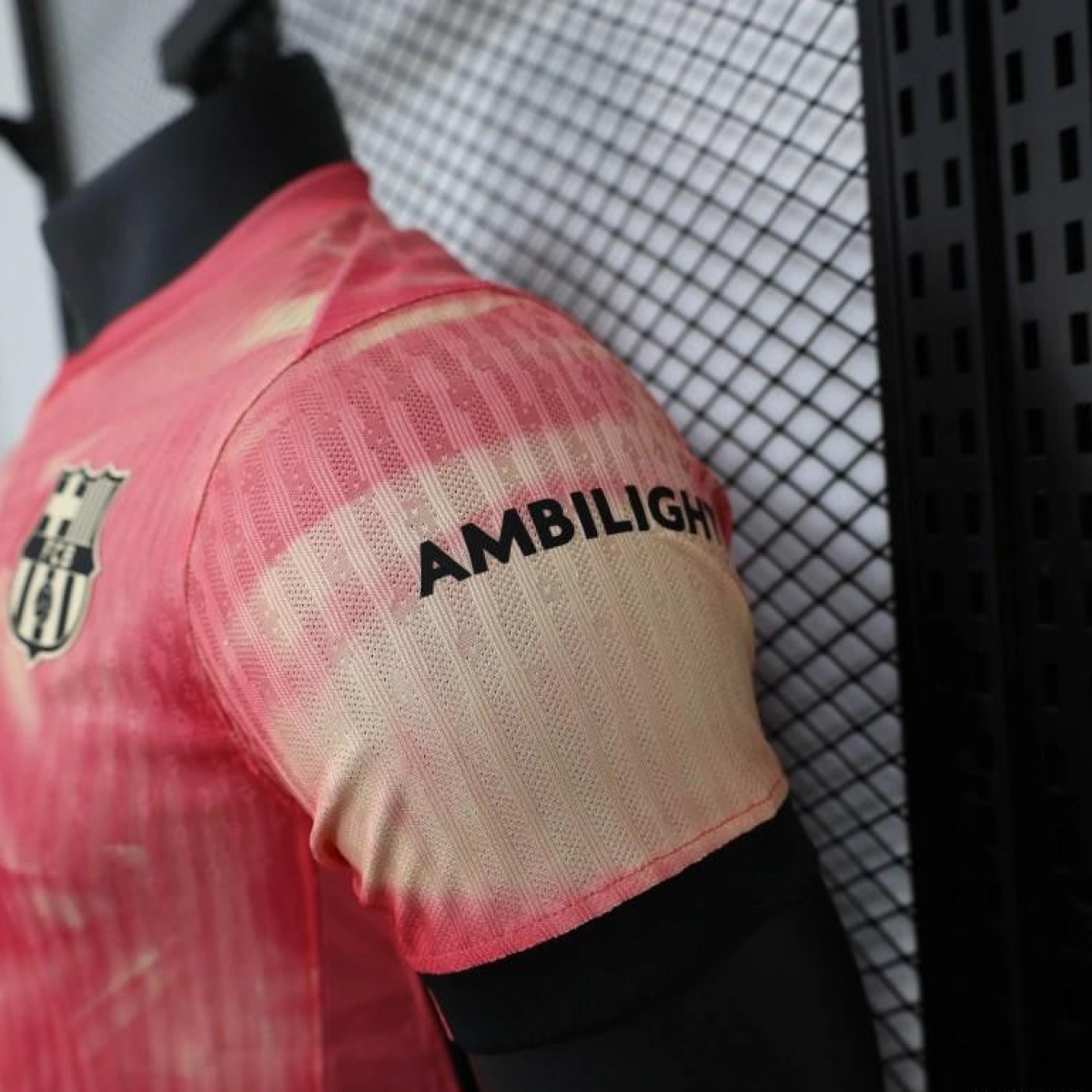 25/26 Player Version Barcelona 125th Anniversary Pink Special Edition Jersey