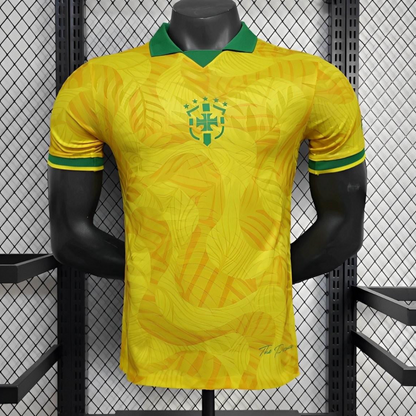 25/26 Player Version Brazil Commemorative Edition Yellow Jersey