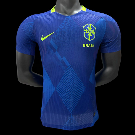 Player Version 2025 Brazil Away Blue Jersey