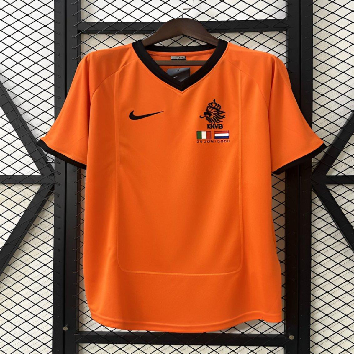 2000 Retro Netherlands Home Jersey