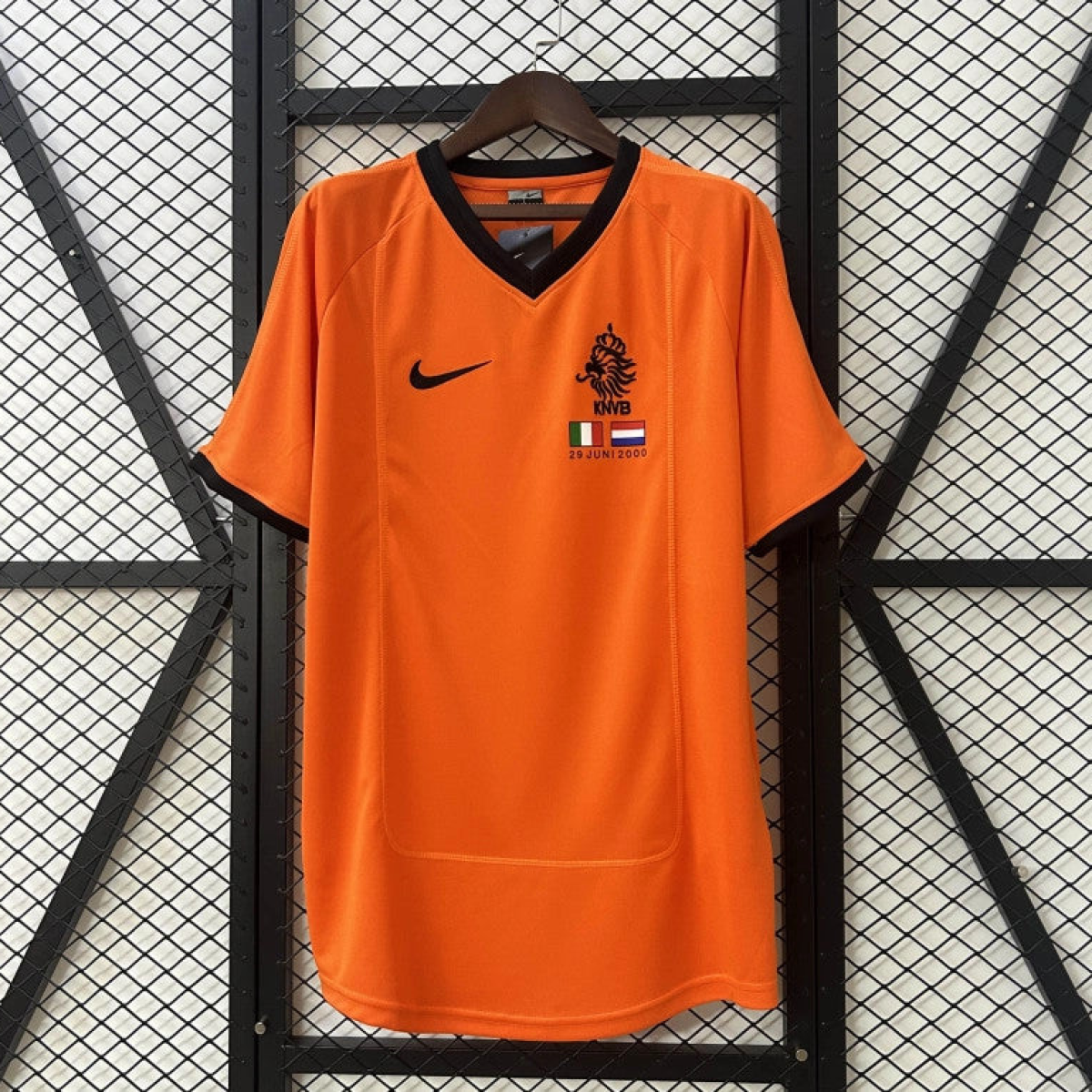 2000 Retro Netherlands Home Jersey