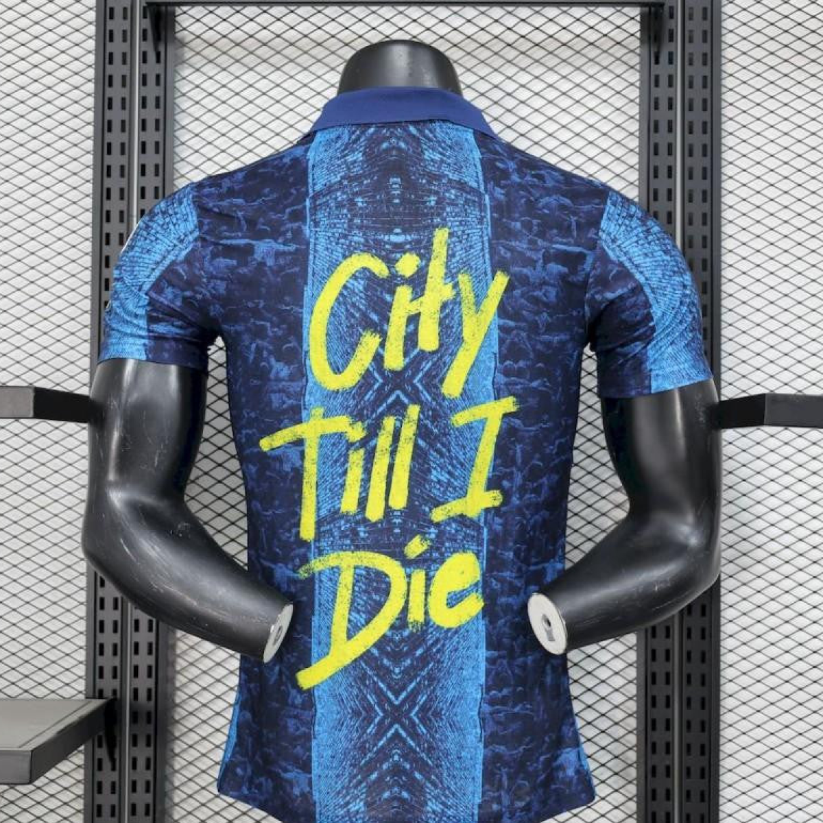 2025/26 Player Version Manchester City Blue Special Edition Jersey