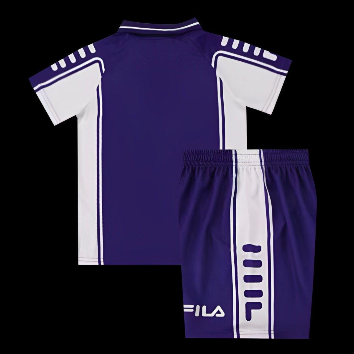 Retro Kids 99/00 Fiorentina Home Soccer Jersey