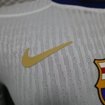 Player Version 24/25 Barcelona 125Th White Special Jersey