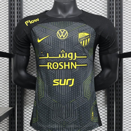 Player Version 25/26 Al-Ittihad Third Black Jersey