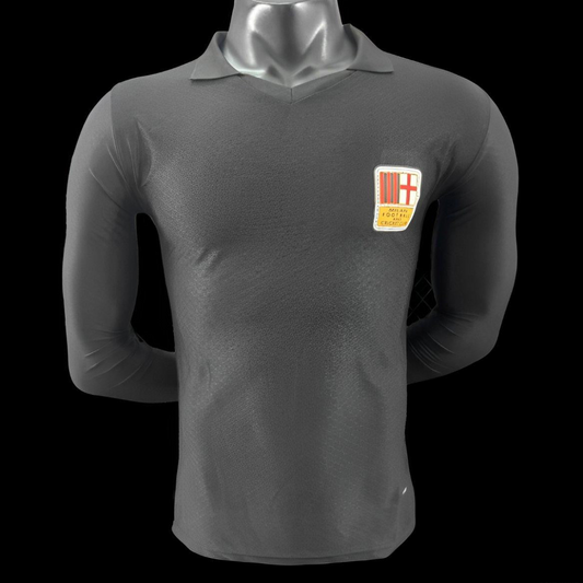 Player Version 24/25 AC Milan 125Th Anniversary Black Long Sleeve Jersey
