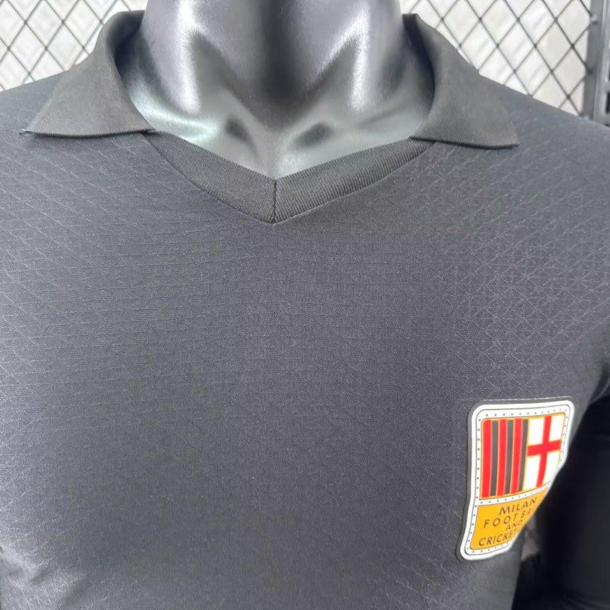 Player Version 24/25 AC Milan 125Th Anniversary Black Long Sleeve Jersey