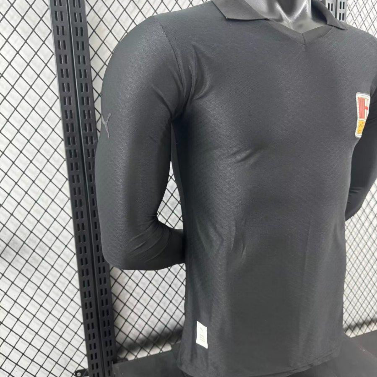 Player Version 24/25 AC Milan 125Th Anniversary Black Long Sleeve Jersey