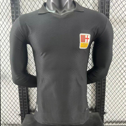Player Version 24/25 AC Milan 125Th Anniversary Black Long Sleeve Jersey